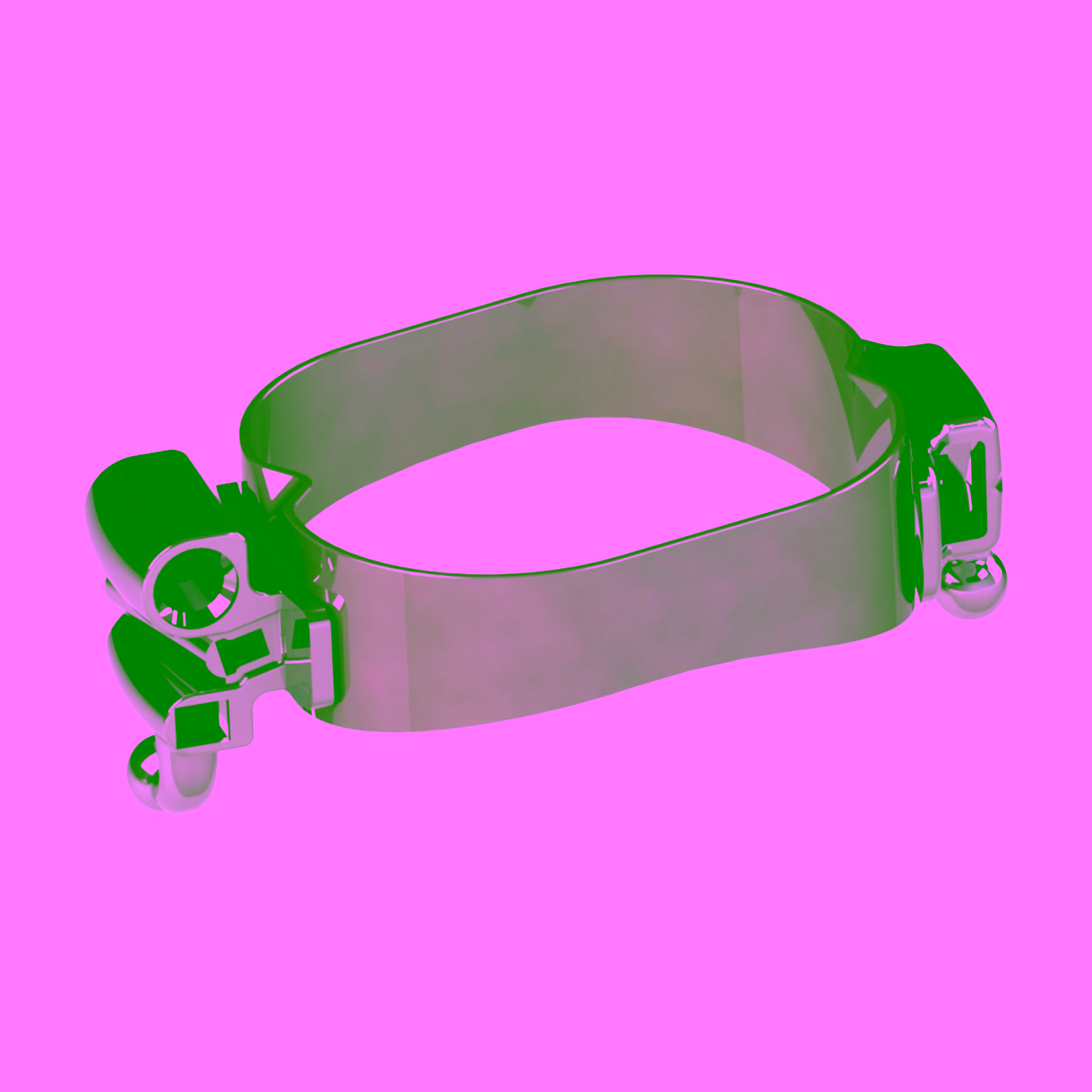 Banda ortodóncica RU/LU con tubos 20.10.611 / 612 Y 20.61.206