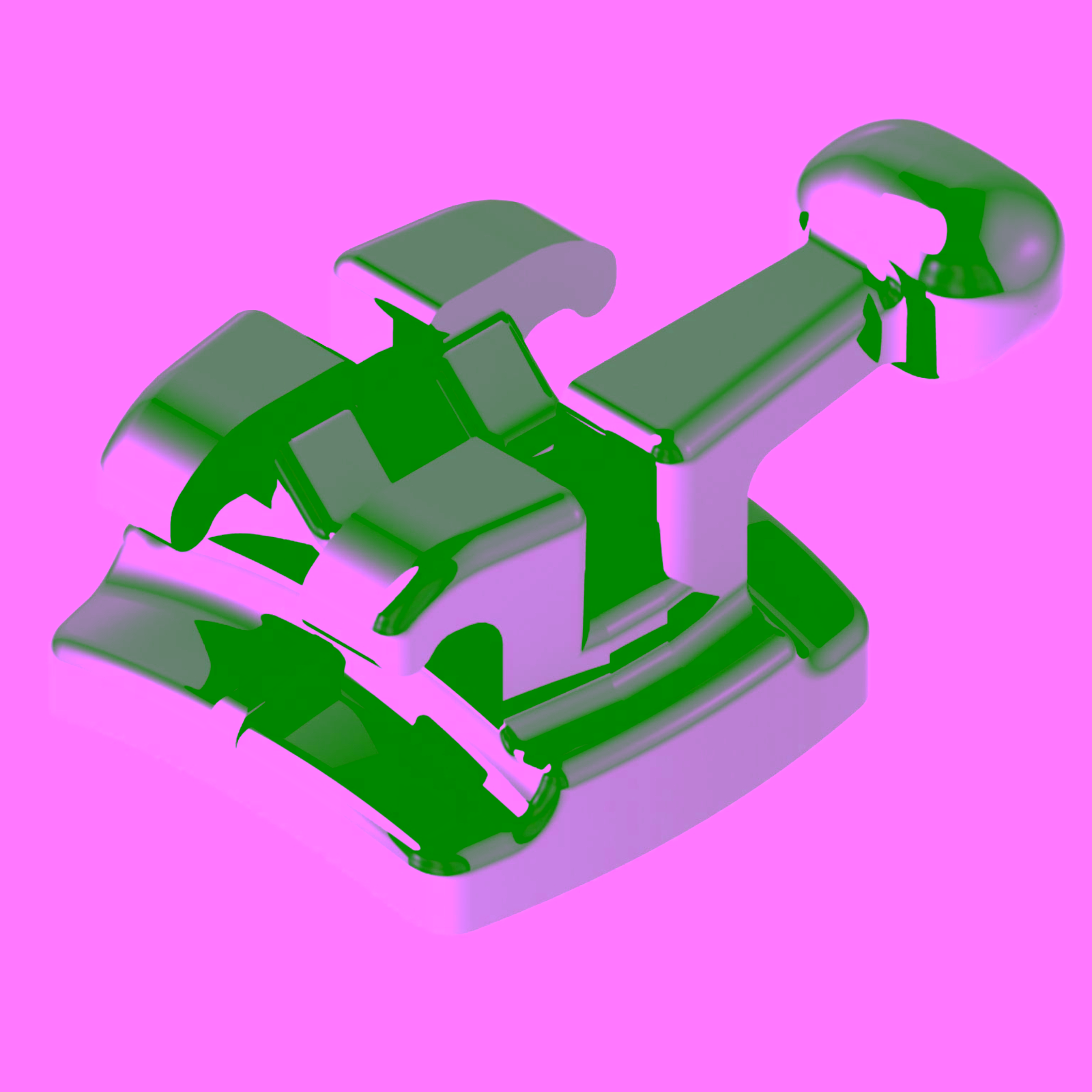 Bracket Prescripción Edgewise Slim Max .018" 23,43 Gancho