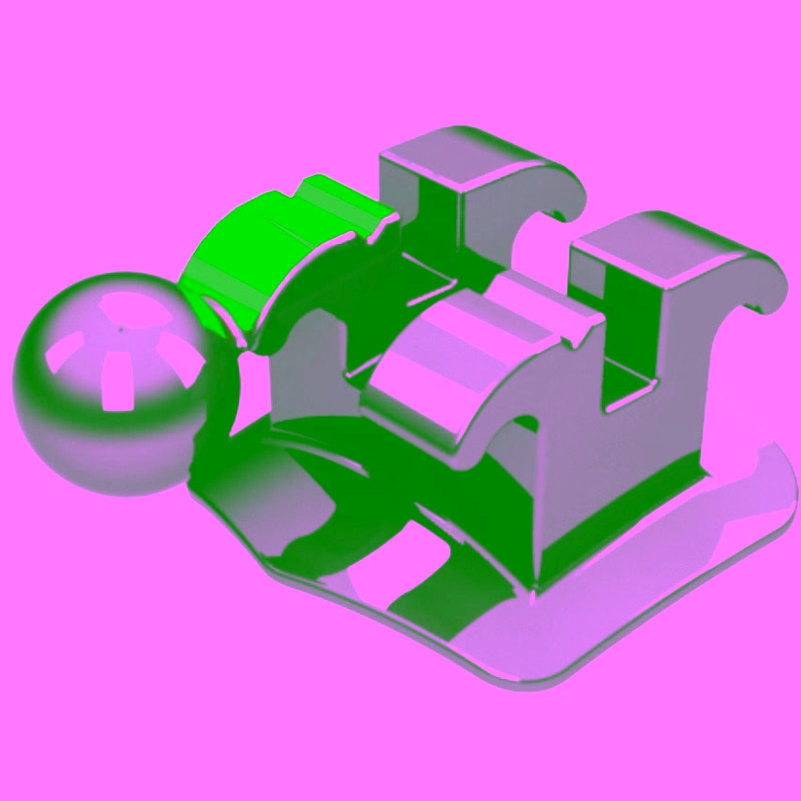Bracket Prescripción Ricketts Slim .018" 23 Gancho