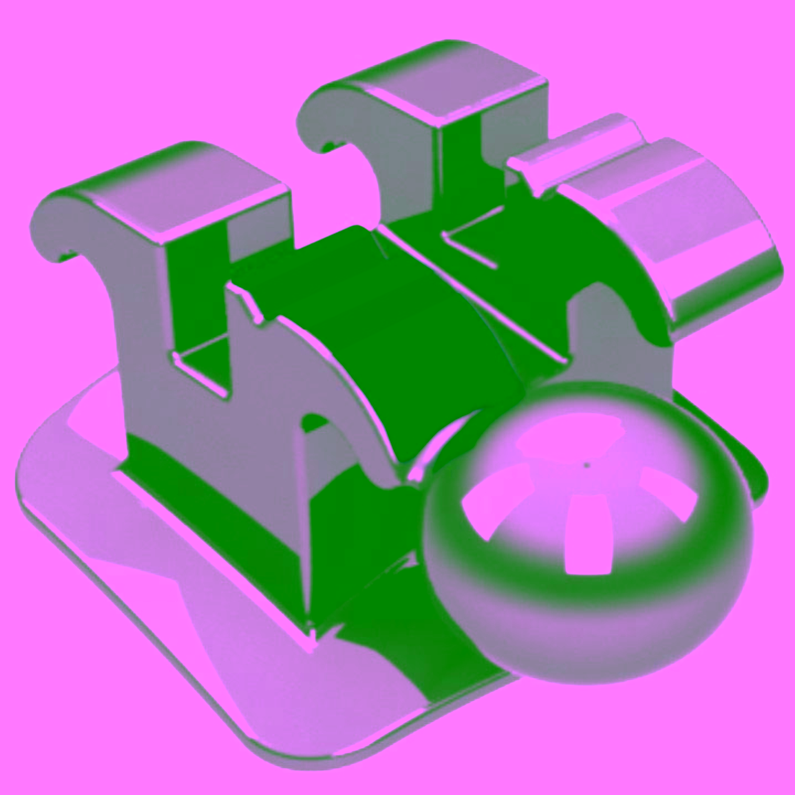 Bracket Prescripción Ricketts Slim .018" 43 Gancho