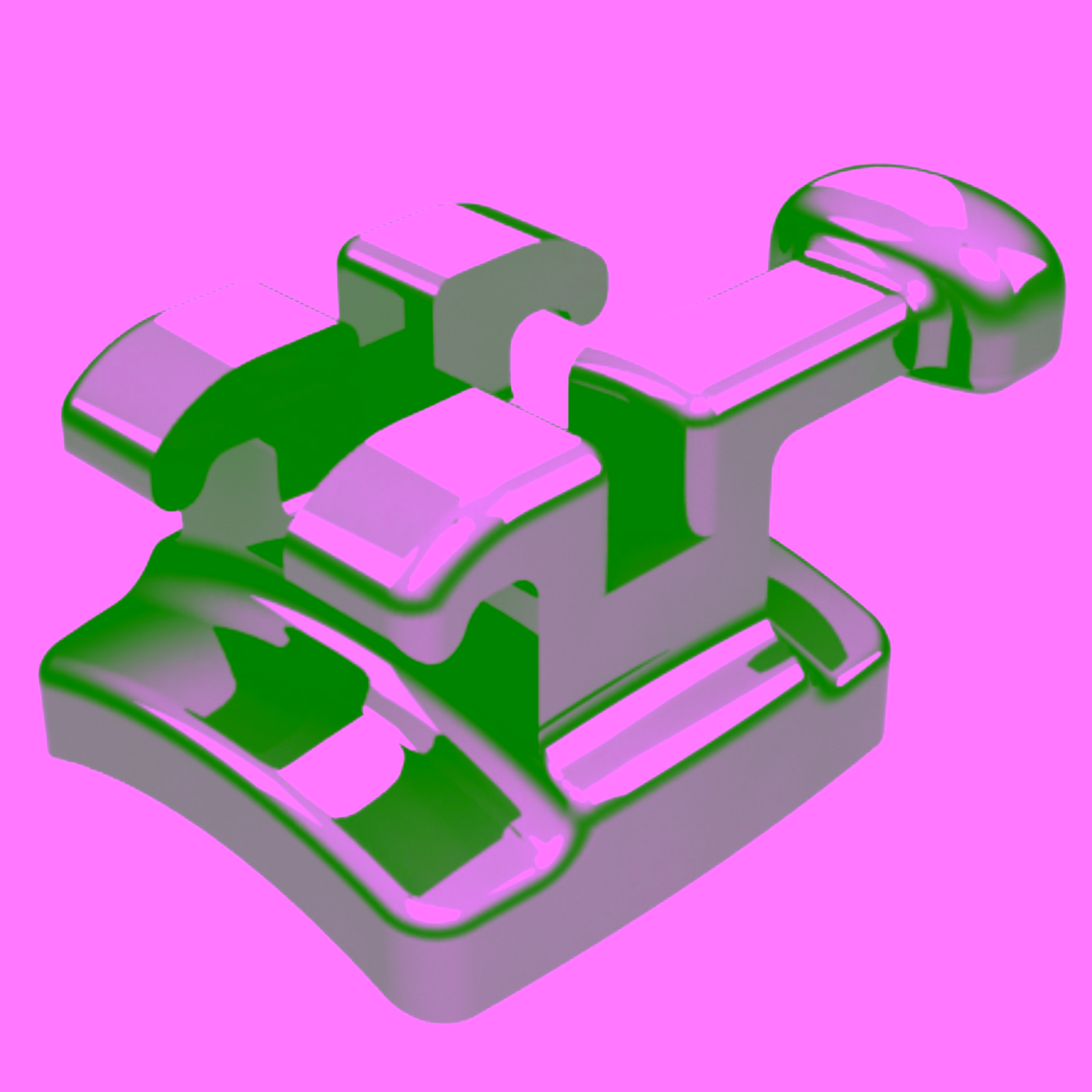 Bracket Prescripción Ricketts Slim / Edgewise Slim .018" 23,24,25,43,44,45 Gancho