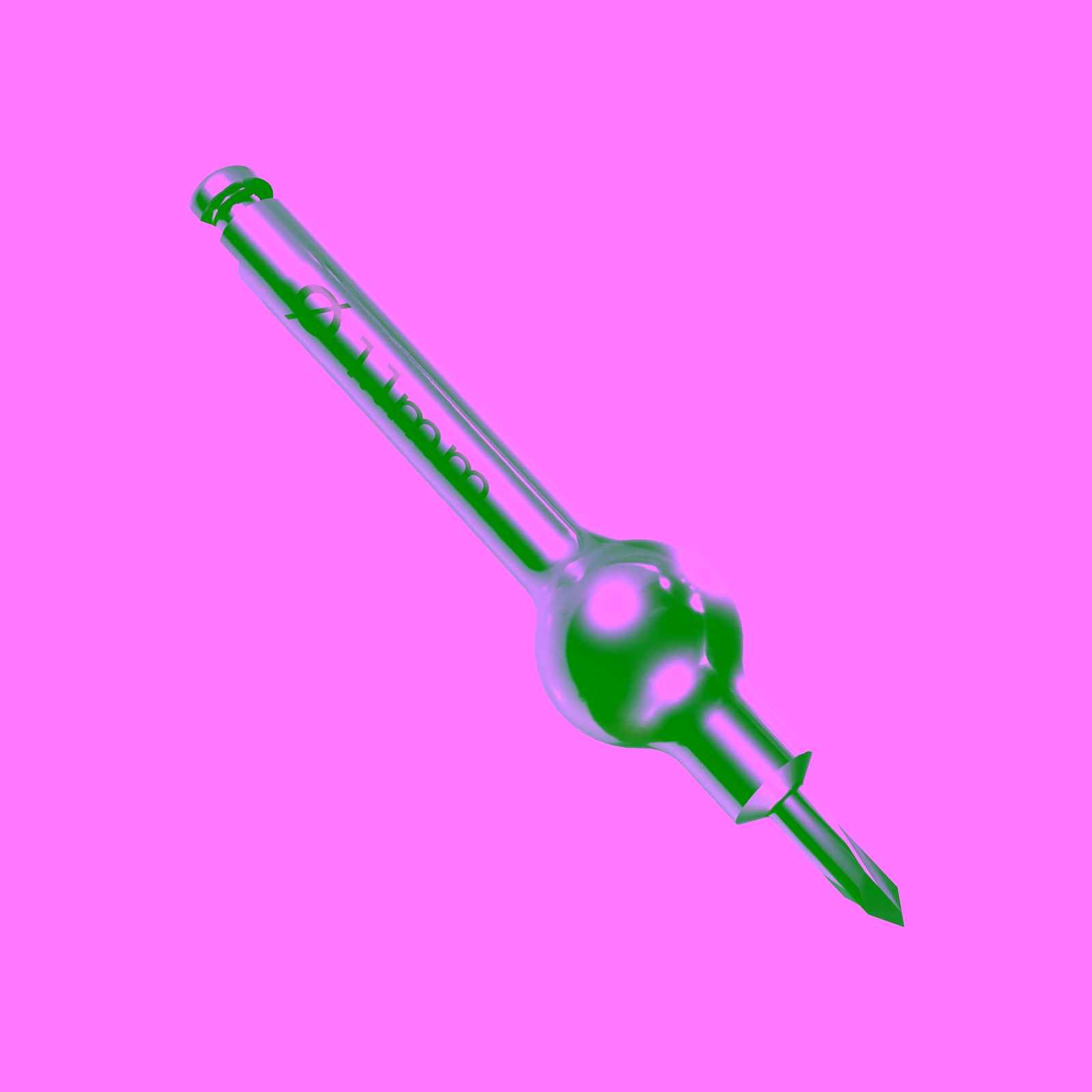 Broca para minitornillo de ortodoncia Ø1,1 mm - Corta