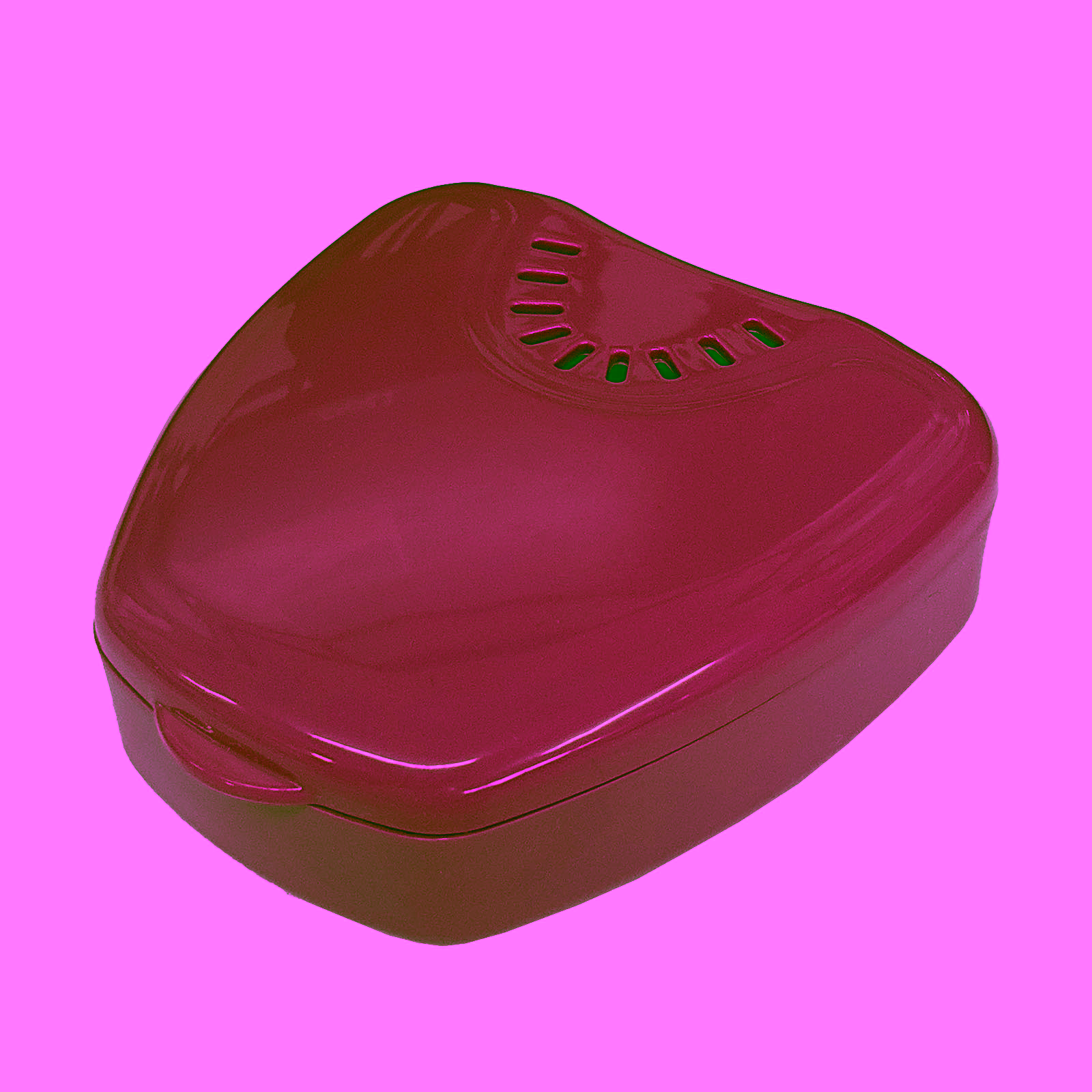 Caja de Bolsillo Rosa Magenta