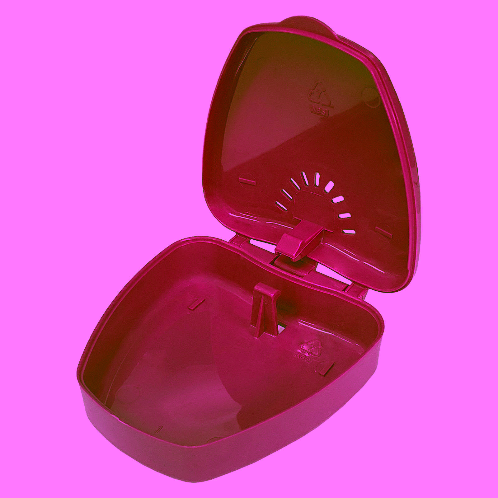 Caja de Bolsillo Rosa Magenta
