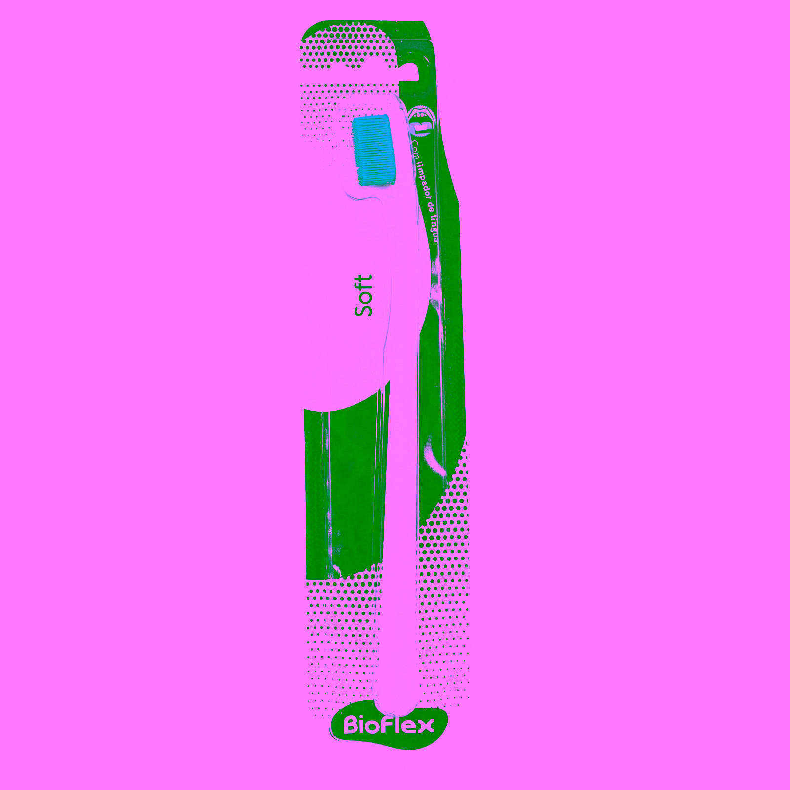 Cepillo Dental Bioflex Suave Blanco/Azul
