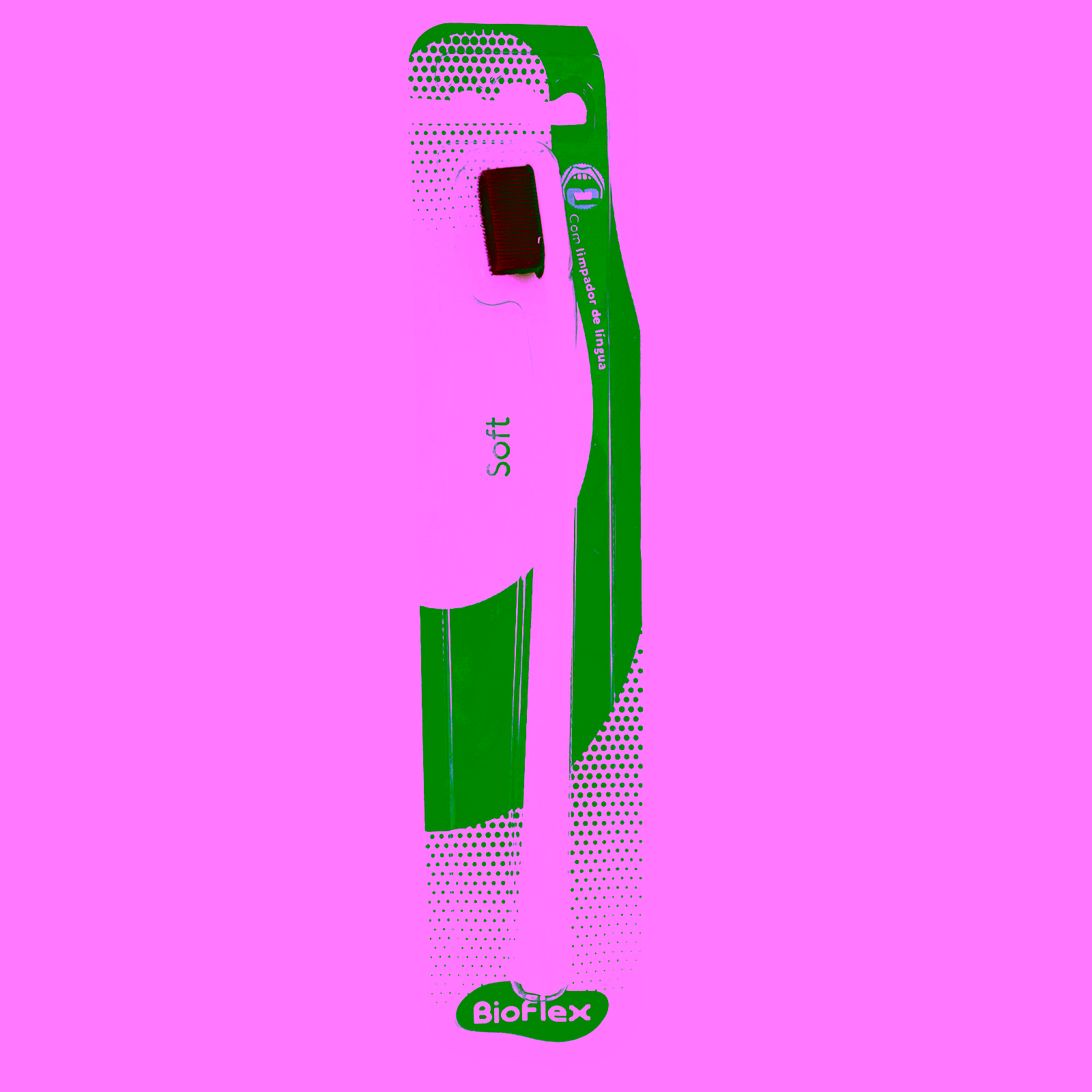 Cepillo Dental Bioflex Suave Blanco / Pink