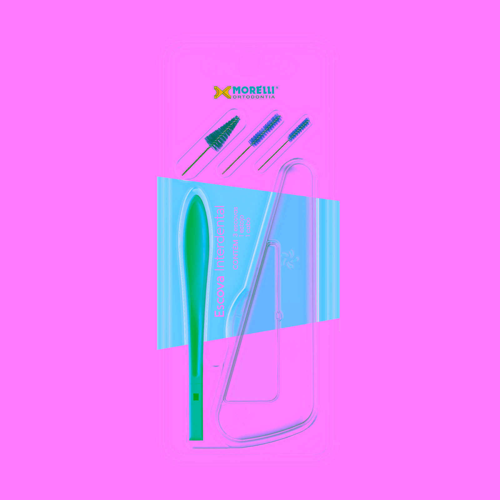 Cepillo Interdental Azul