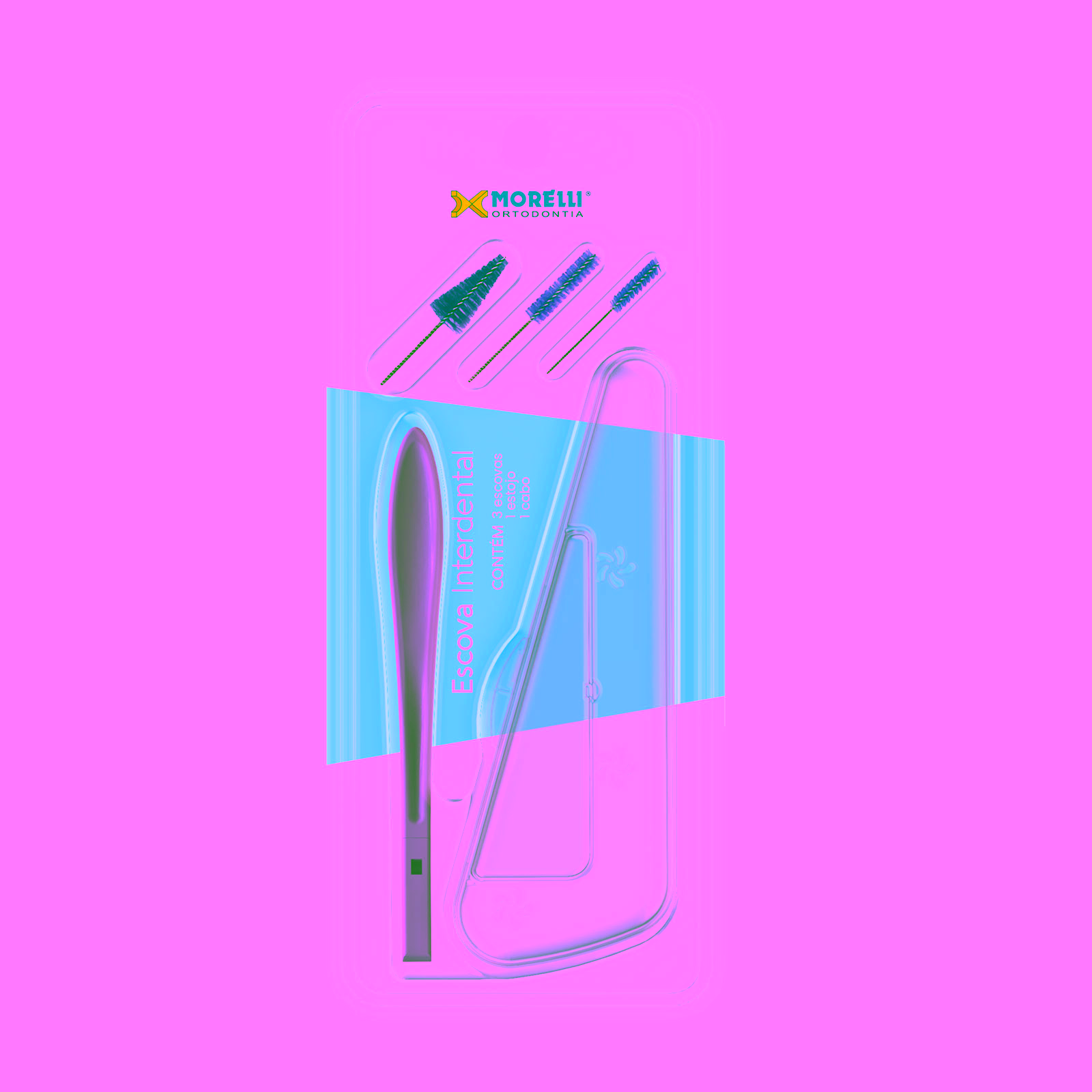 Cepillo Interdental Rosa