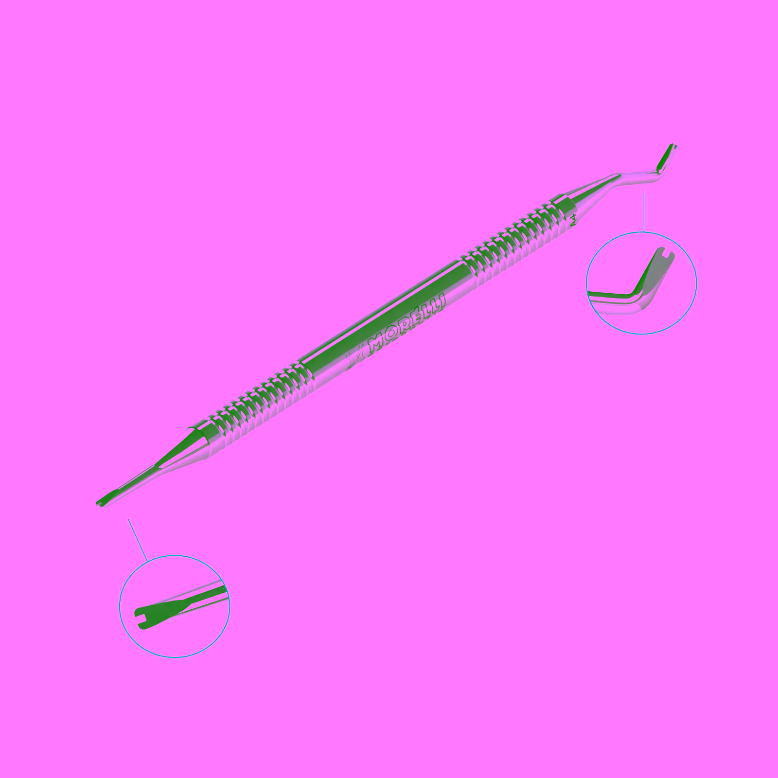 Doblador de Alambre para Ligadura con Punta Recta/Curva