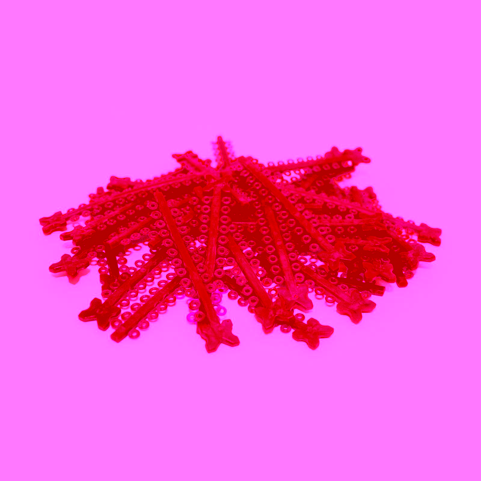 Elástico Ligadura en Modulos Pink Cristal