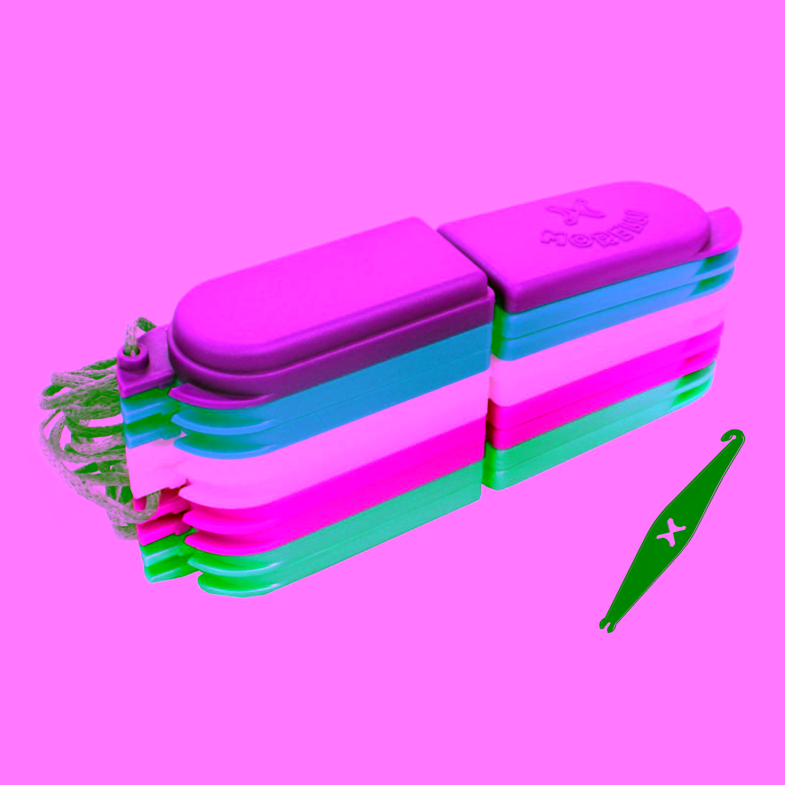 Estuches P/Elásticos Intraorales/Extraorales Multicolores