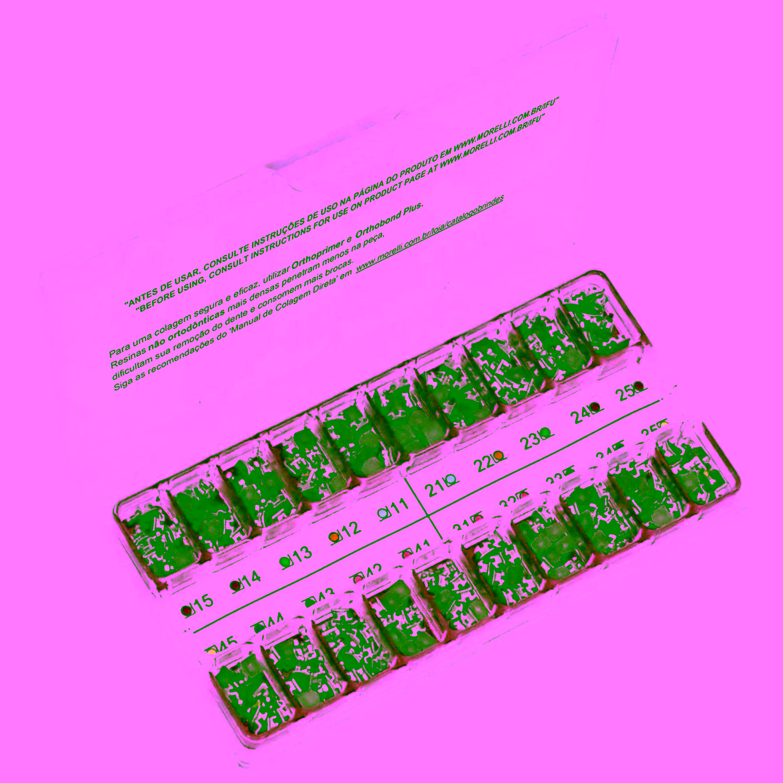 Kit de Brackets 10 casos Prescripción Capelozza Max Standard I .022" Gancho Can./Prés