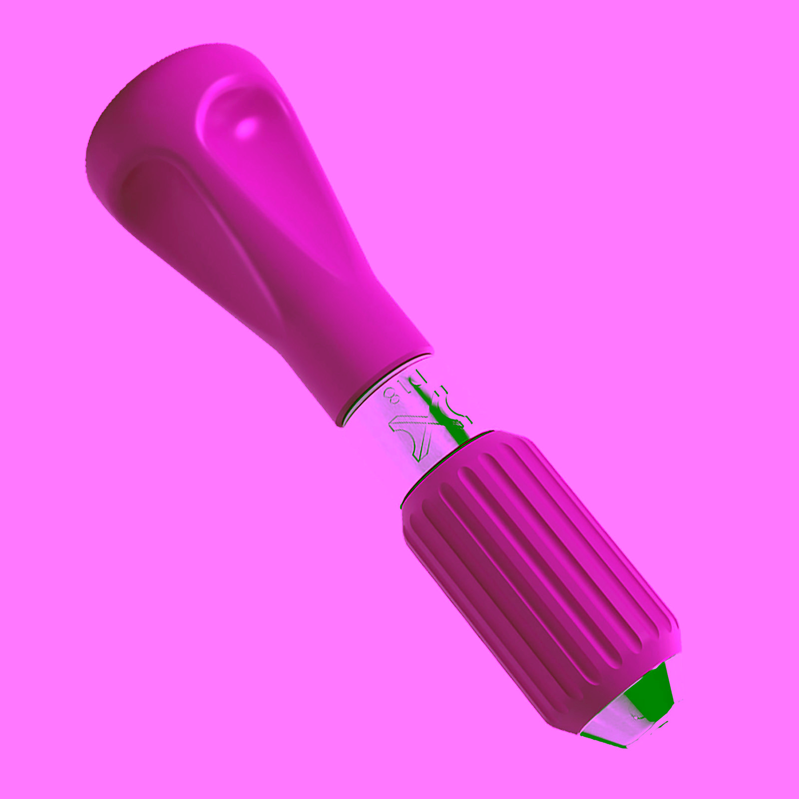 Llave de mano rosa