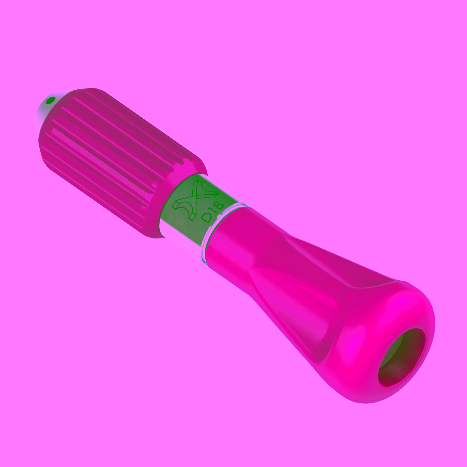 Llave de mano rosa