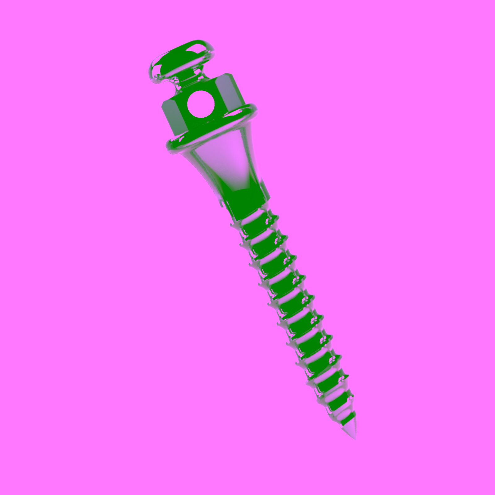 Mini Tornillo Ortodóncico (Long.: 8mm Transm.: 2mm Ø1.5mm)