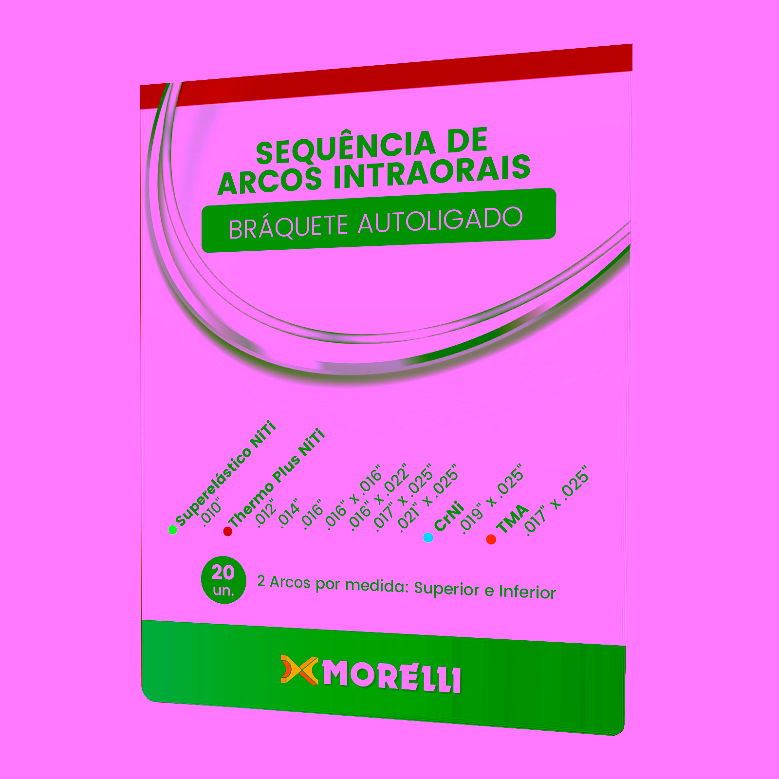Secuencia de arcos para brackets autoligables
